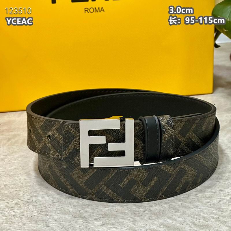 Fendi belt 30mmX95-115cm  8L20